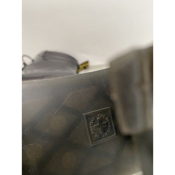 Doc Marten’s Black Smooth Leather High Healed Persephone Size 9 Pre-Owned EUC - Picture 7 of 9